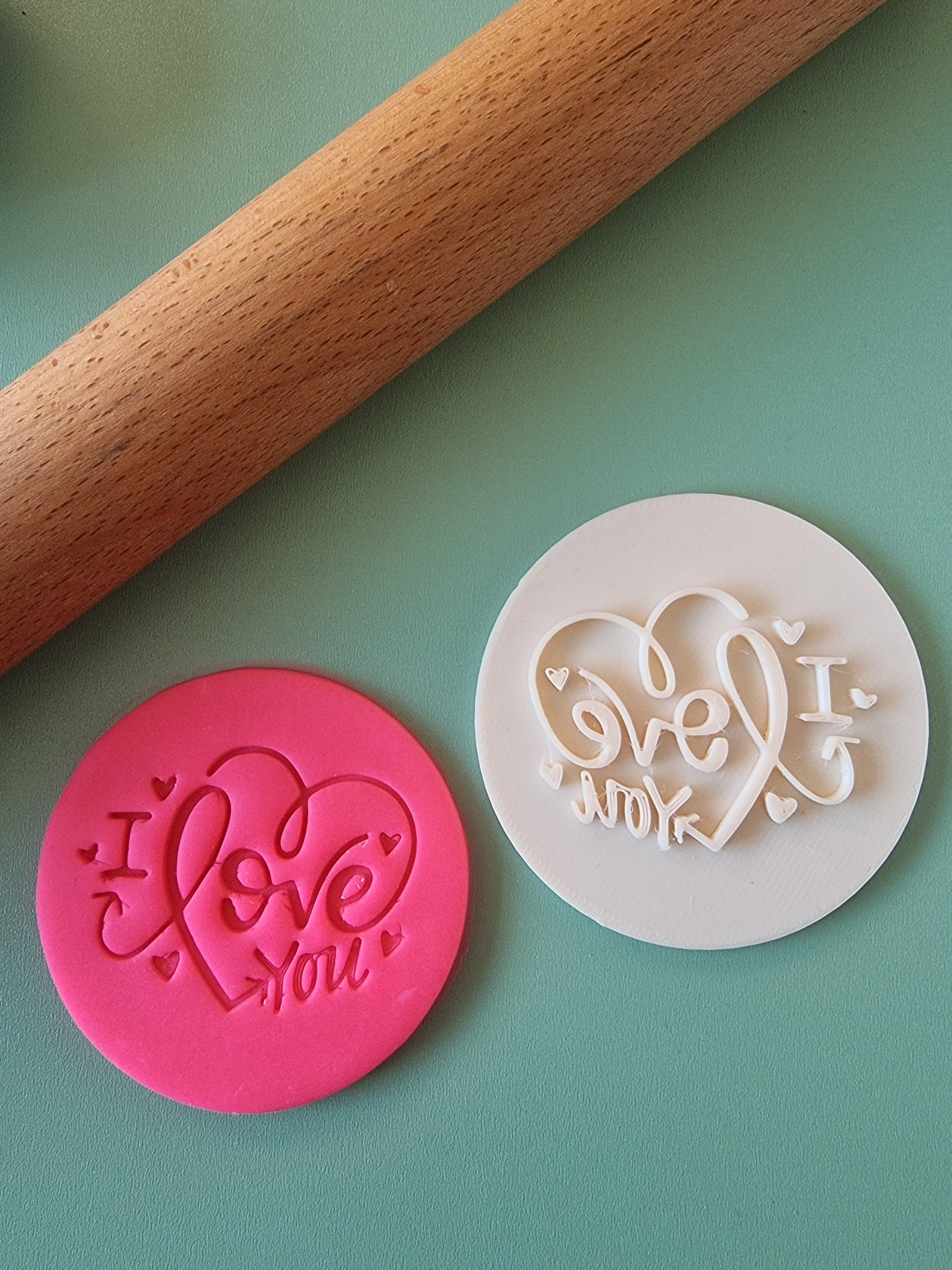  Clay Stamps, Polymer Clay Stamps, Soap Embosser