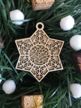 Load image into Gallery viewer, 3D Snowflakes and Stars Christmas bauble set
