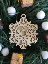 Load image into Gallery viewer, 3D Snowflakes and Stars Christmas bauble set
