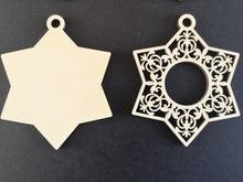 Load image into Gallery viewer, 3D Snowflakes and Stars Christmas bauble set
