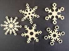 Load image into Gallery viewer, BUNDLE /50 pcs Snowflake Christmas bauble bundle
