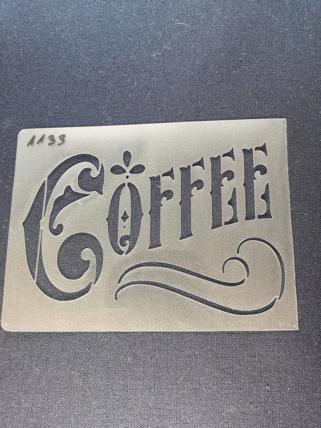 Coffee stencil