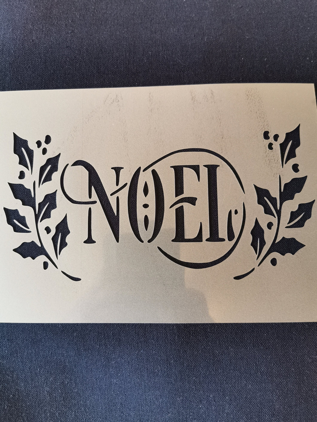 Noel stencil,flexible,reusable,125mic,wall decor,home decor,furniture painting,card making,craft stencils from BitofeverythingByB